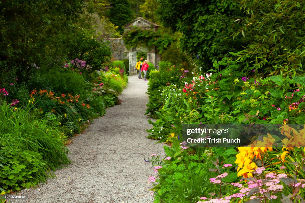 Garnish island or Illnacullin on the Wild Atlantic Way in West Cork in Ireland.