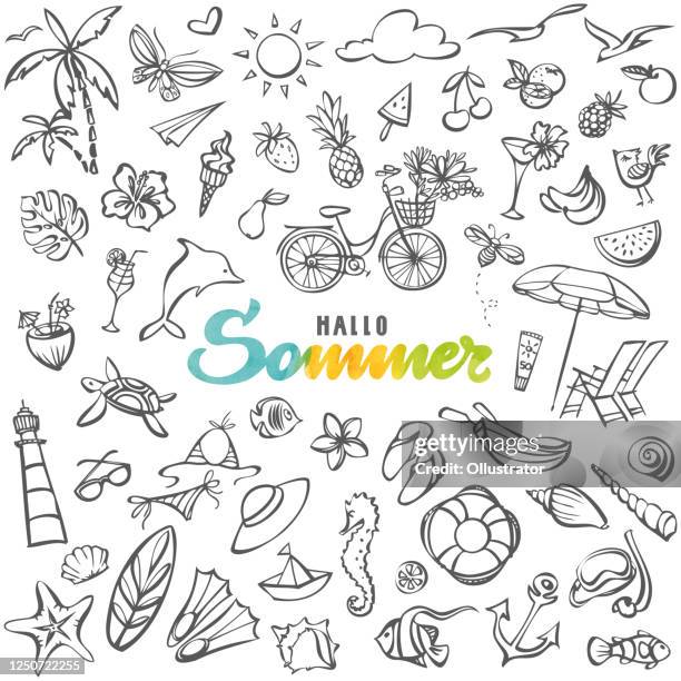 Hello Summer Foto e immagini stock - Getty Images