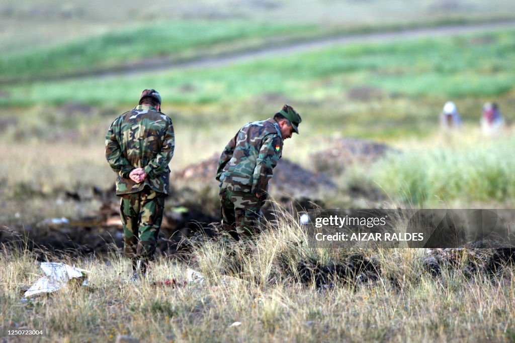 BOLIVIA-ARGENTINA-ACCIDENT-MILITARY