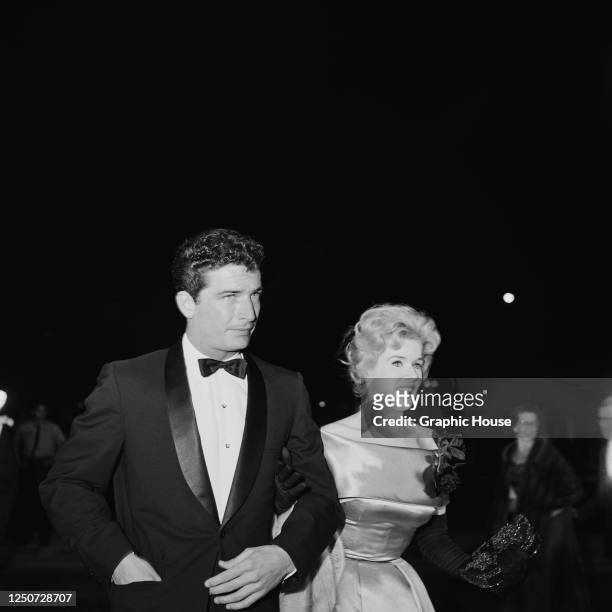 American actress Connie Stevens at the premiere of the film 'Can-Can' in Hollywood, California, USA, 10th March 1960.