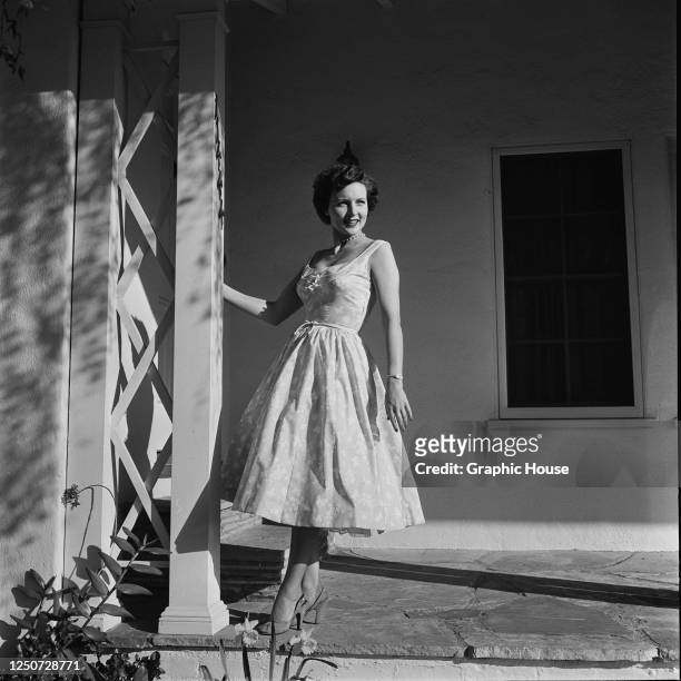 American actress Betty White, 22nd March 1954.
