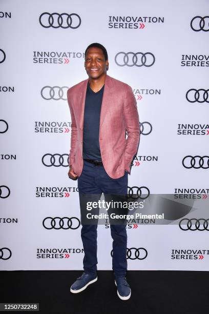 Masai Ujiri, President, Toronto Raptors attends the 2020 Audi Innovation Series on June 19, 2020 in Toronto, Canada.