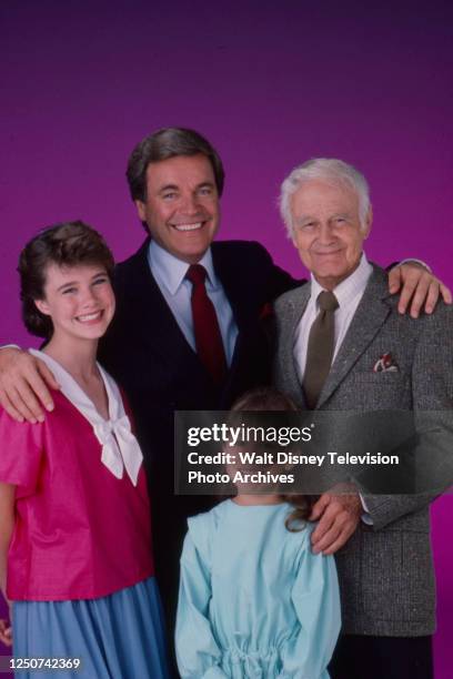 Samantha Smith, Robert Wagner, Lew Ayres, Maia Brewton promotional photo for the ABC tv series 'Lime Street'.