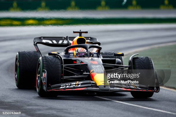 Max Verstappen of Netherlands, Oracle Red Bull Racing, RB19 - Honda RBPT, action during the Formula 1 Rolex Australian Grand Prix of FIA Formula One...