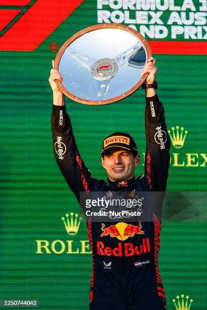 Max Verstappen of Netherlands, Oracle Red Bull Racing, portrait during the Formula 1 Rolex Australian Grand Prix of FIA Formula One World...