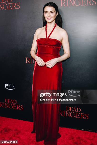 Rachel Weisz at the premiere of "Dead Ringers" held at The Metrograph on April 3, 2023 in New York City.