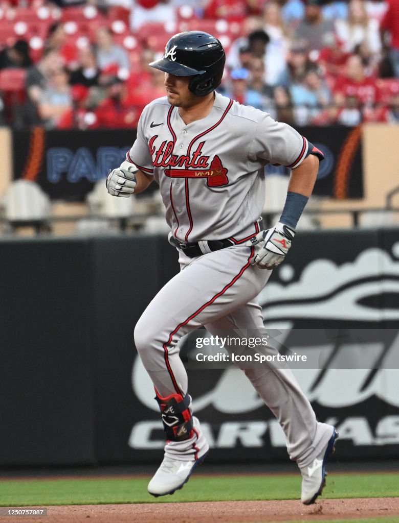 Austin Riley 3b Atlanta Braves third baseman Austin Riley runs the bases after... News ...