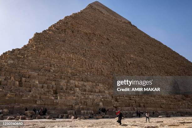Back Pyramid Base Base Of Pyramid Photos and Premium High Res Pictures - Getty Images