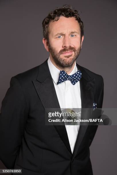 Actor Chris O'Dowd is photographed for BAFTA on May 10, 2015 in London, England.