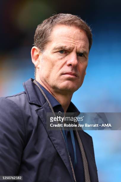 Frank de Boer during the Premier League match between Manchester City and Liverpool FC at Etihad Stadium on April 1, 2023 in Manchester, United...