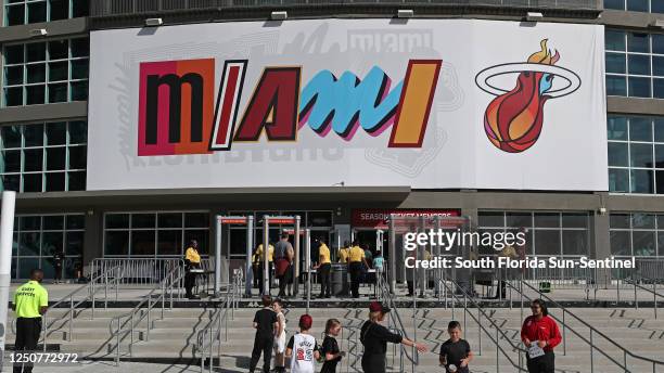 The Miami Heat&apos;s arena now has yet another name this season, this time the Kaseya Center.