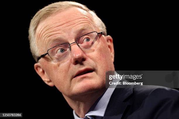 Philip Lowe, governor of the Reserve Bank of Australia , speaks in Sydney, Australia, on Wednesday, April 5, 2023. The Australian central bank's...