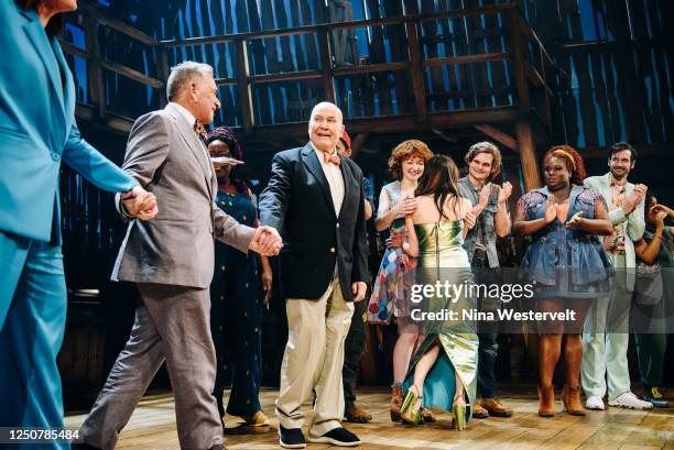 Robert Horn, Jack O'Brien, Sarah O'Gleby, Ashley D. Kelley, Kevin Cahoon, Caroline Innerbilcher, Alex Newell and John Behlmann at the Broadway...