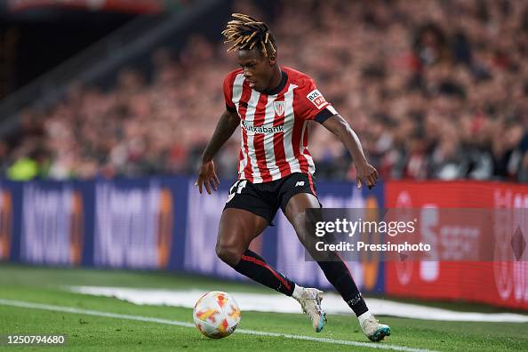Nico Rey Nico Williams of Athletic Club during the Copa del Rey match between ...