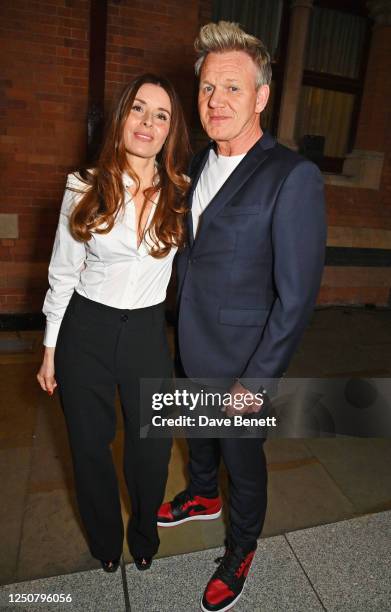Tana Ramsay and Gordon Ramsay attend the GQ Food & Drink Awards 2023 at the St Pancras Renaissance Hotel on April 5, 2023 in London, England.