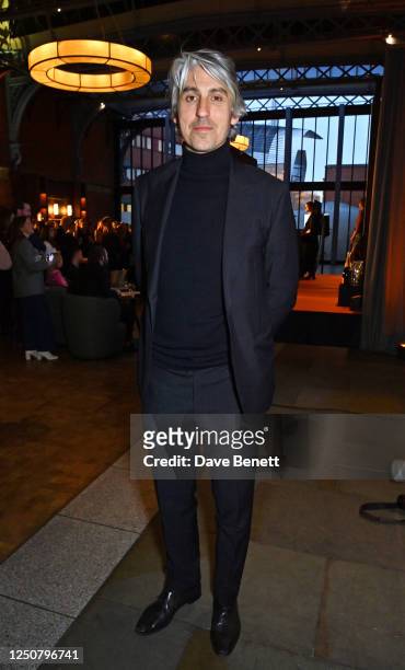 George Lamb attends the GQ Food & Drink Awards 2023 at the St Pancras Renaissance Hotel on April 5, 2023 in London, England.