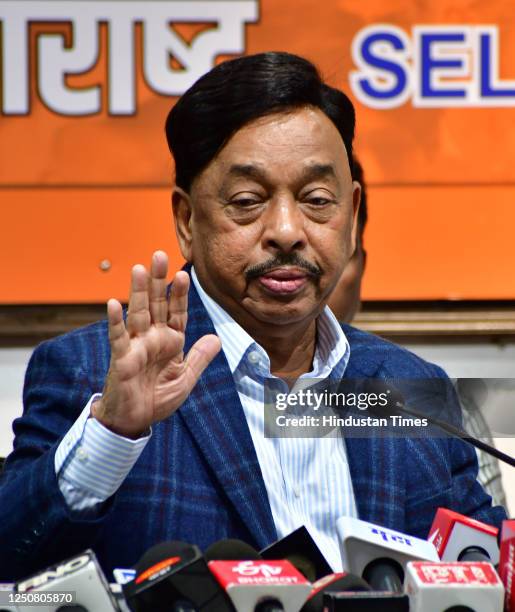 73 Narayan Rane Press Conference Photos & High Res Pictures - Getty Images