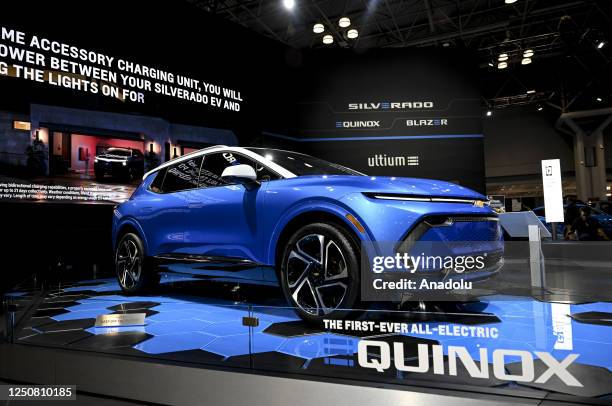 The press release of the New York Auto Show, which will open its doors to visitors on Friday, April 7, is held in New York, United States on April...