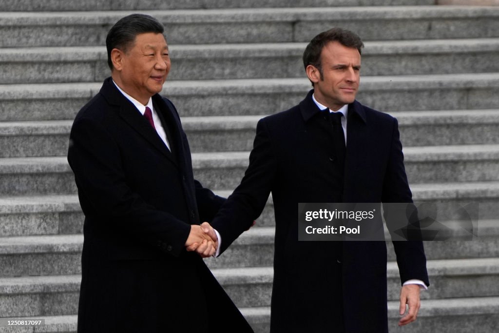French President Macron Visits China