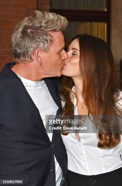 Gordon Ramsay and Tana Ramsay attend the GQ Food & Drink Awards 2023 at the St Pancras Renaissance Hotel on April 5, 2023 in London, England.