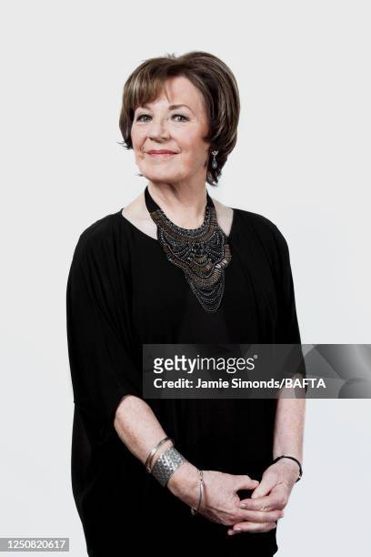 Chef and food writer Delia Smith is photographed for BAFTA on April 25, 2013 in London, England.