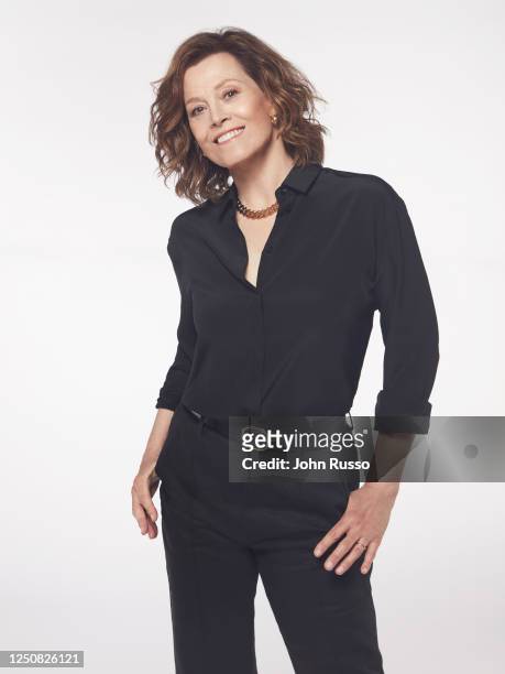 Actor Sigourney Weaver is photographed for 20th Century Fox on September 13, 2022 in Los Angeles, California.