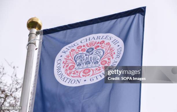 King Charles III coronation banners have been installed in Russell Square, as the preparations for the coronation, which takes place on May 6th,...