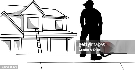 Construction Safety Code Silhouette Construction Safety Code Silhouette