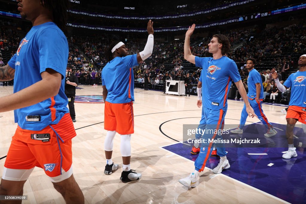 Oklahoma City Thunder v Utah Jazz
