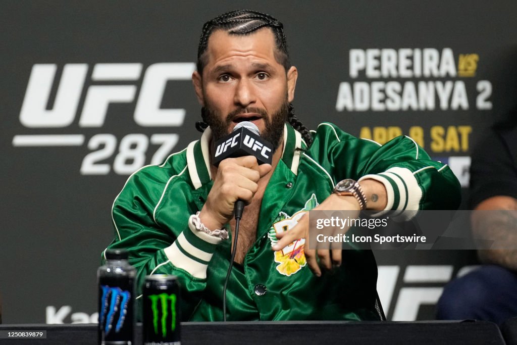 MMA: APR 06 UFC 287 Press Conference