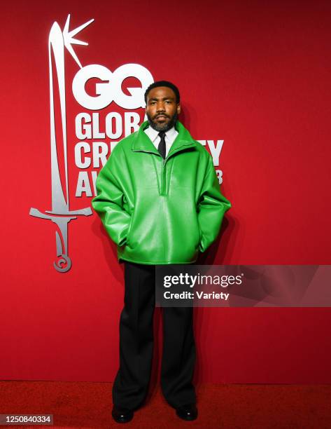 Donald Glover at the 2023 GQ Global Creativity Awards at WSA on April 06, 2023 in New York City.