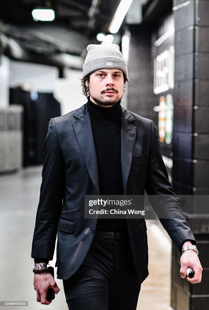 Toronto Maple Leafs center Auston Matthews arrives before a game News  Photo - Getty Images