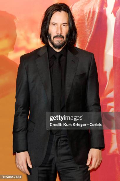 Keanu Reeves attends the photocall for 'John Wick: Chapter 3' at the Hotel De Rome on May 6, 2019 in Berlin, Germany.