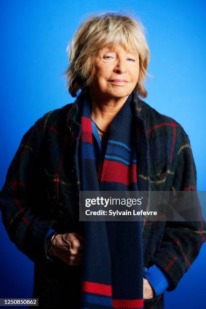 Actress Daniele Thompson poses for a portrait shoot on March 19, 2023 in Lille, France.
