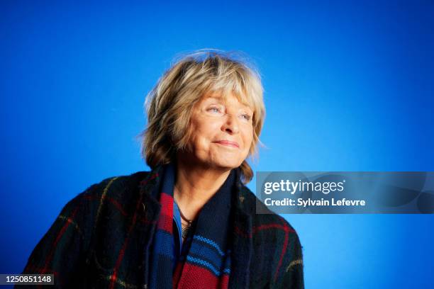 Actress Daniele Thompson poses for a portrait shoot on March 19, 2023 in Lille, France.