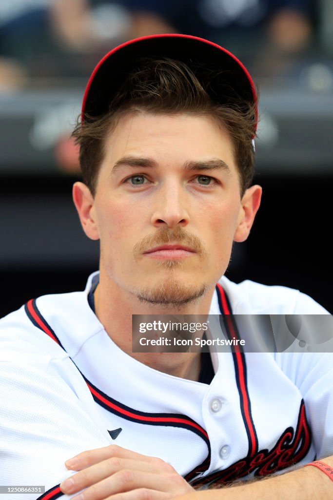 Max's Pitcher Braves pitcher Max Fried looks on before the Braves 2023 home opener ...