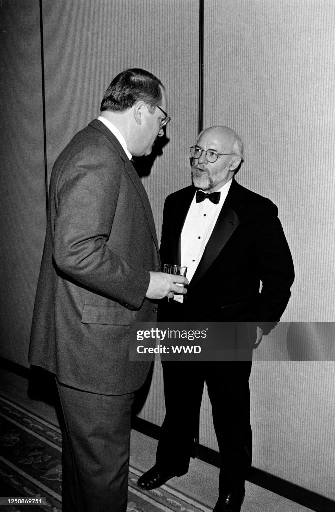 Abc Reception Guests attend the ABC News Reception before the 1995 Washington Press ...