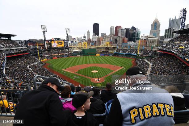 General view of PNC Park during the game between the Chicago White Sox and the Pittsburgh Pirates at PNC Park on Friday, April 7, 2023 in Pittsburgh,...