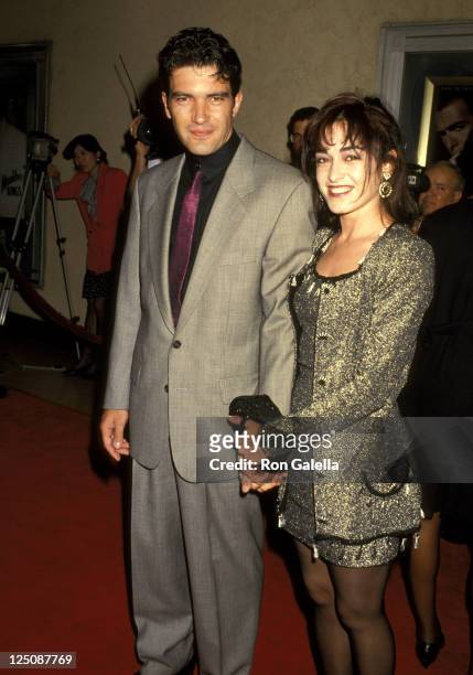 Antonio Banderas and Wife Ana Leza