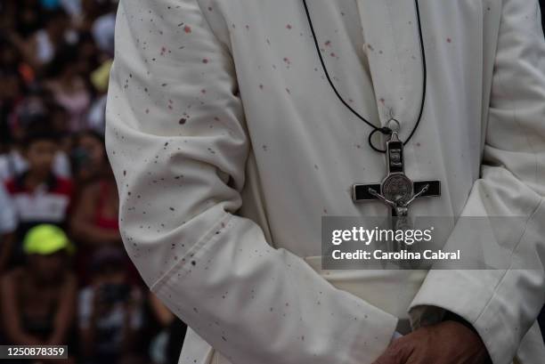 Blood Stained Robe Priest Robe Photos and Premium High Res Pictures - Getty Images