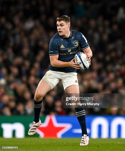 Dublin , Ireland - 7 April 2023; Garry Ringrose of Leinster during the Heineken Champions Cup quarter-final match between Leinster and Leicester...