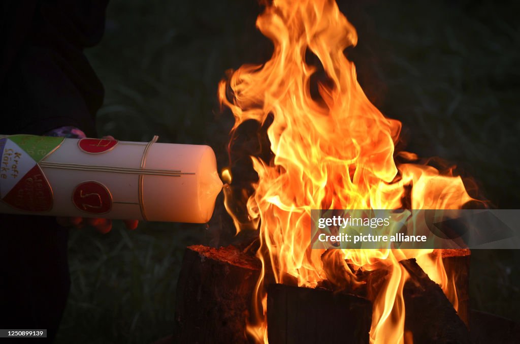 Easter fire in Bavaria