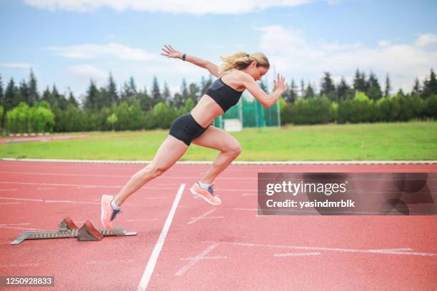 11 Female Olympic Sprinters Stock Photos, High-Res Pictures, and Images ...