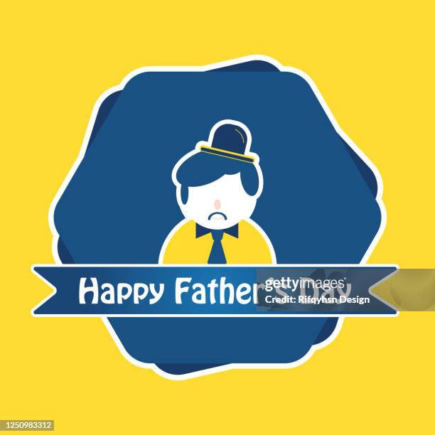 father's day celebration stock illustration - party table setting stock illustrations