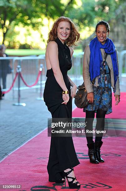 Actress Jessica Chastain arrives at "Take Shelter" Premiere at Ryerson Theatre during the 2011 Toronto International Film Festival on September 15,...