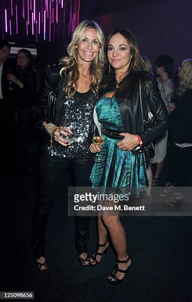 Melissa Odabash attends the Rimmel & Kate Moss Party to celebrate their 10 year partnership at Battersea Power station on September 15, 2011 in...
