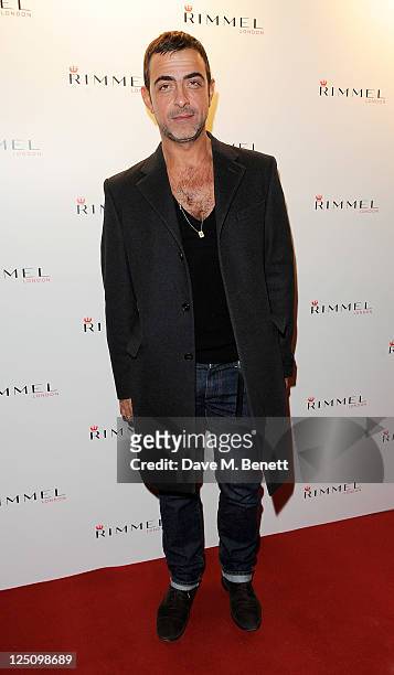 Antonio Berardi attends the Rimmel & Kate Moss Party to celebrate their 10 year partnership at Battersea Power station on September 15, 2011 in...