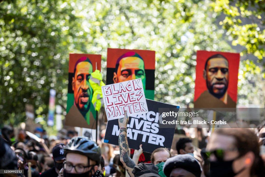 News - George Floyd Protest Juneteenth - New York City