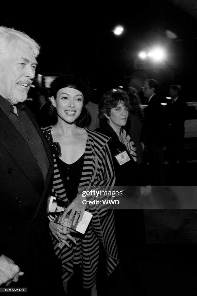 James Coburn and Paula Coburn attend the "Interview with the Vampire