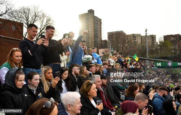New York , United States - 8 April 2023; Supporters before the Connacht GAA Football Senior Championship quarter-final match between New York and...